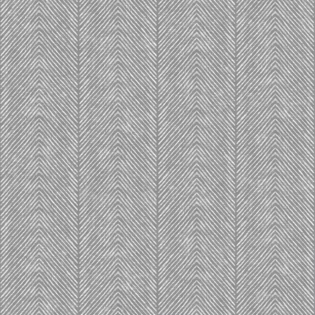 papel de parede chevron cinza