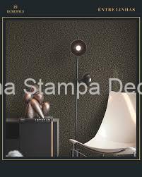 Papel de Parede Marrom Abstrato