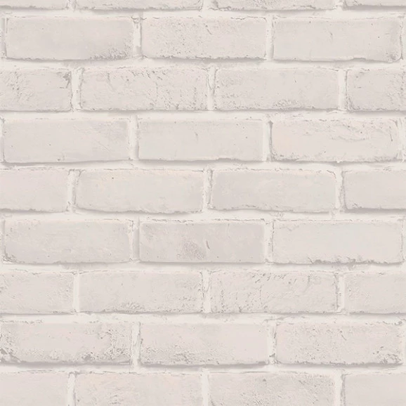 papel de parede tijolos cinza