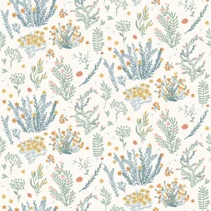 Papel de Parede Jardim Florido