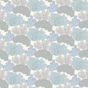 Papel de Parede Arvoredo Azul