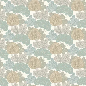 Papel de Parede Arvoredo colorido