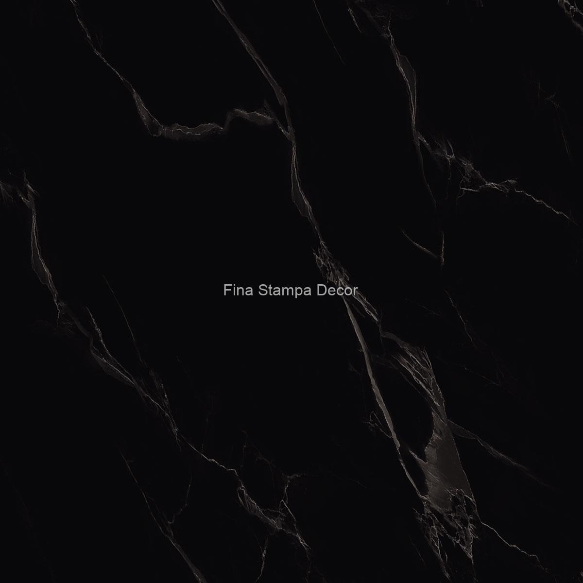 papel de parede marmorizado preto