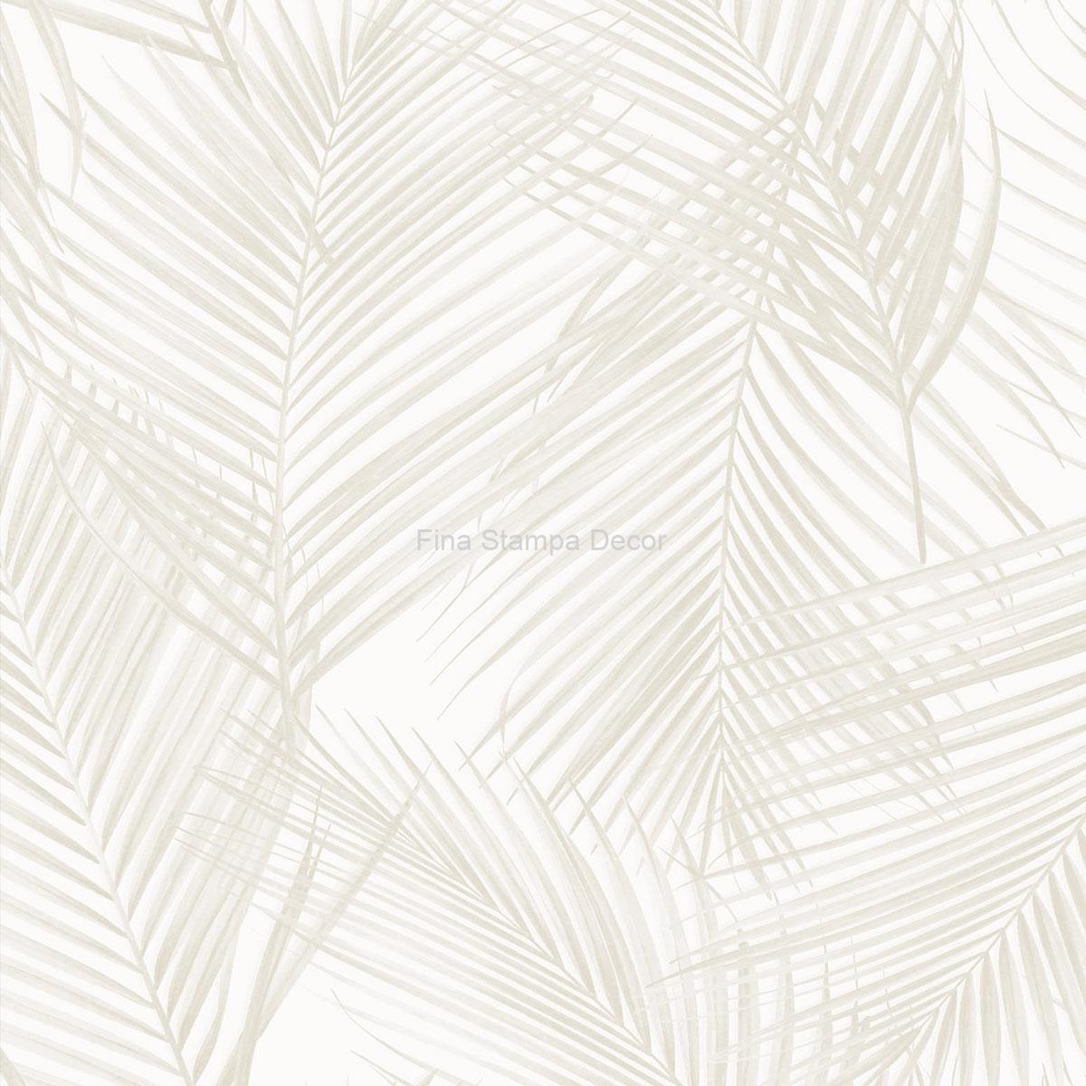 papel de parece folhagem bege