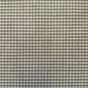 Tecido Linho Xadrez Bege