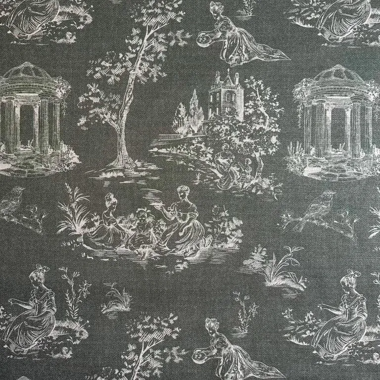 tecido verde toile de joy