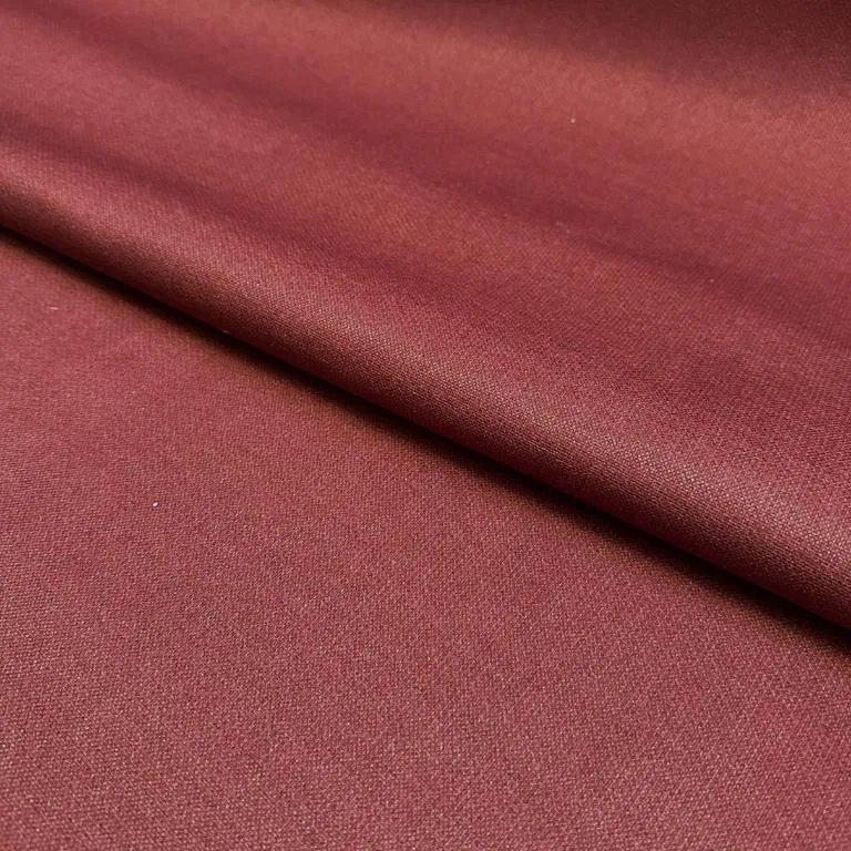 tecido linho vermelho terra