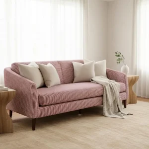 Tecido Linho Xadrez Vermelho