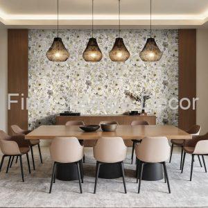 Papel de Parede Aquarela Floral