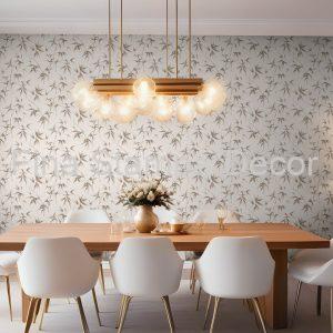 Papel de Parede Folhas de Bambu