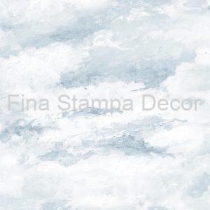 Papel de Parede Mármore Azul