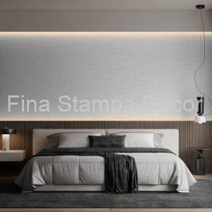 Papel de Parede Linho Cinza