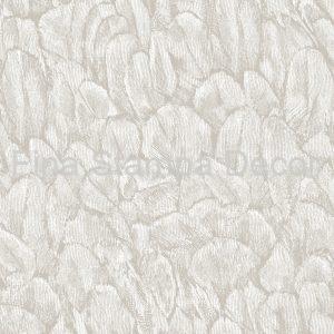 Papel de Parede Folhagem Cinza