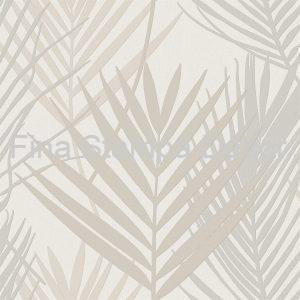 Papel de Parede Folha Cinza