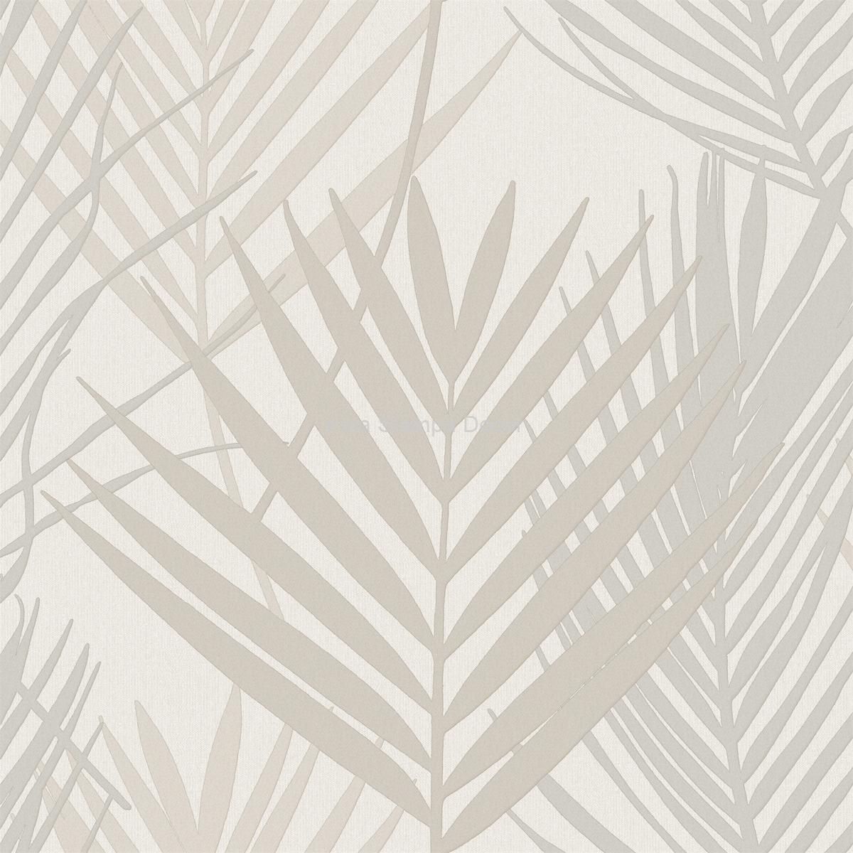 papel de parede folha cinza