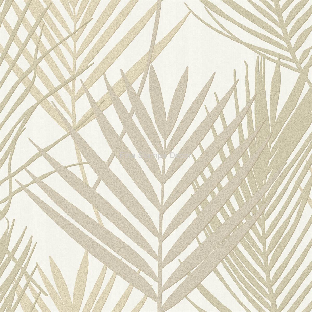 papel de parede folha bege