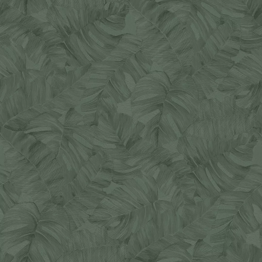 papel de parede estampa folhas