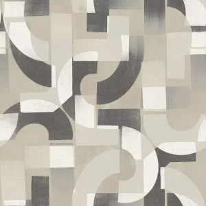 Papel de Parede Geométrico Cinza