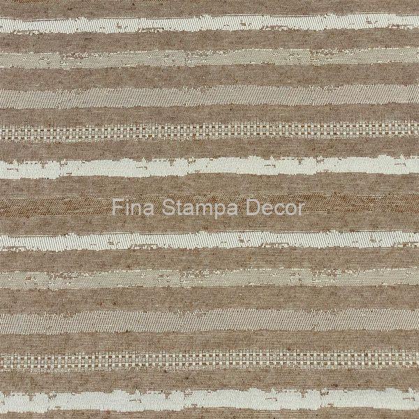 tecido jacquard listrado caramelo