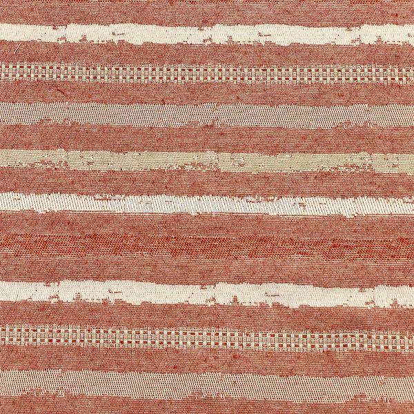 tecido jacquard listrado vermelho