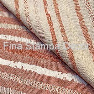 Tecido Jacquard Listrado Vermelho