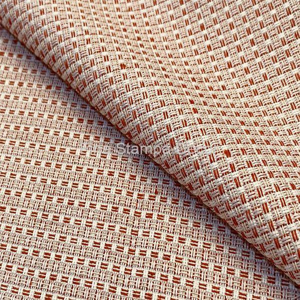 tecido texturizado cor vermelha