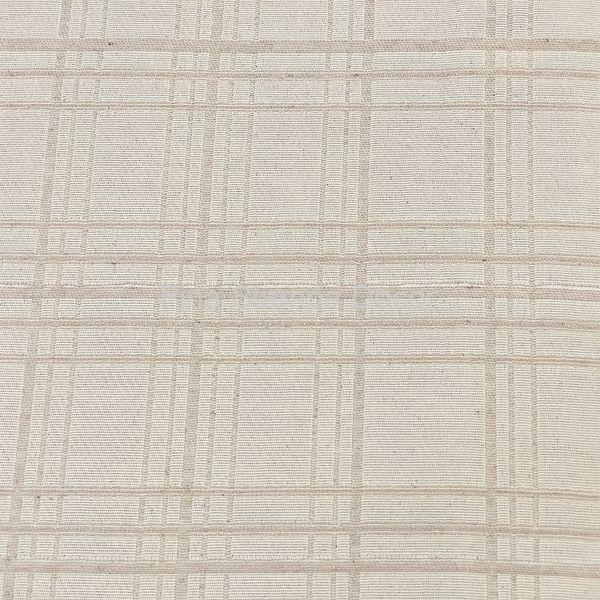 tecido jacquard xadrez bege
