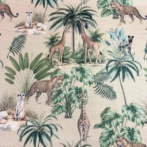 Tecido Toile de Jouy Savana