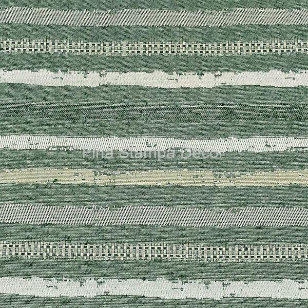 tecido jacquard listrado verde
