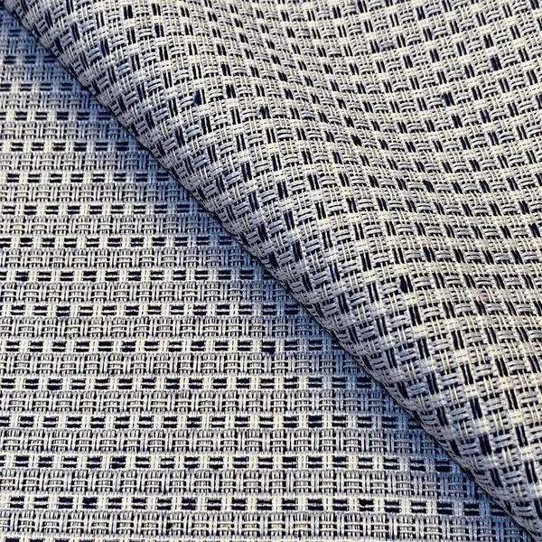 tecido texturizado coa azul