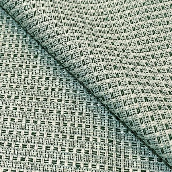 tecido texturizado cor verde