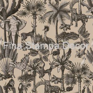 Papel de Parede Bege Savana