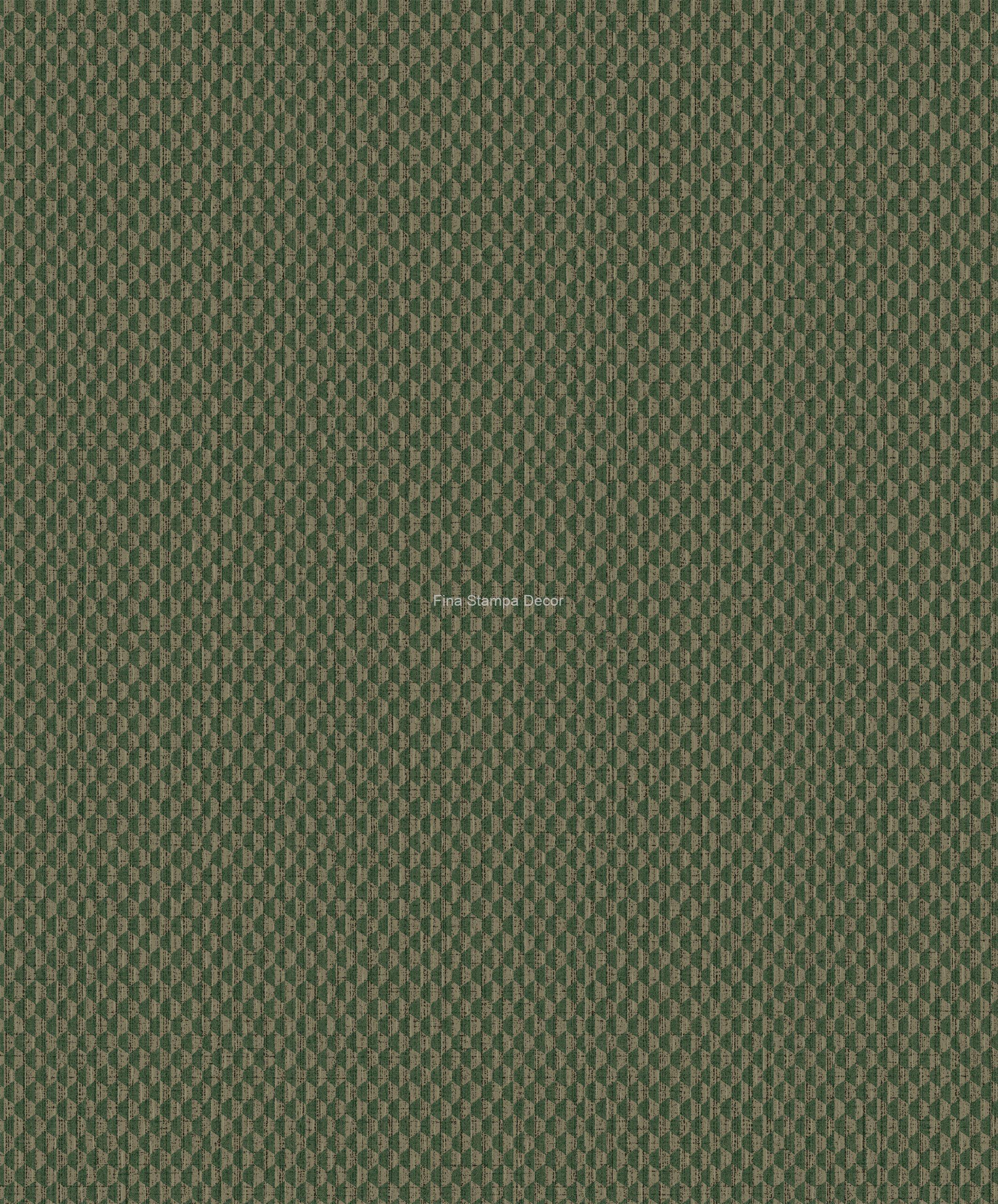 papel de parede geométrico verde
