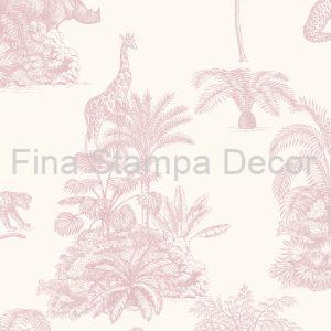 Papel de Parede Toile de Jouy