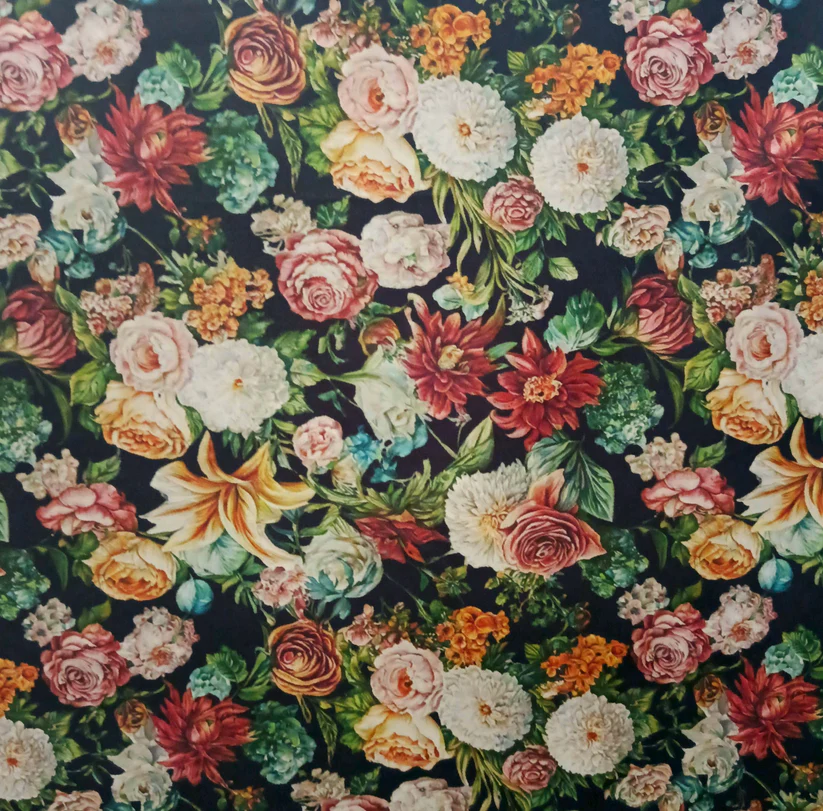 papel de parede estampa floral